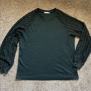 Women’s Dorose Dark Green Long Sleeve Shirt XL thermal